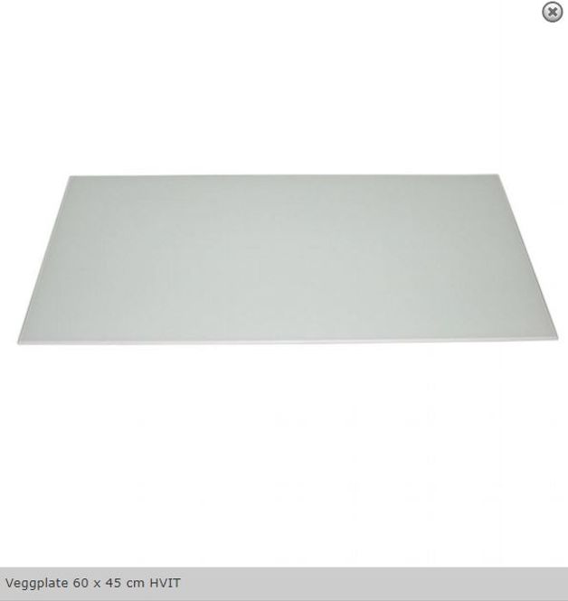 Hovedbilde Silverline  Veggplate 60 x 45 cm HVIT YM804.1000.23 