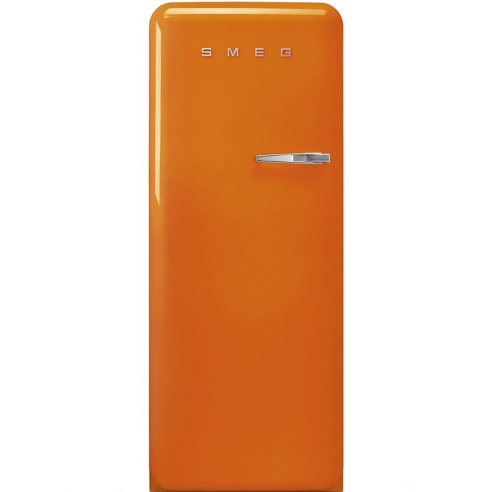 Smeg kjøleskap oransje retro høyde 153 cm FAB28LOR5