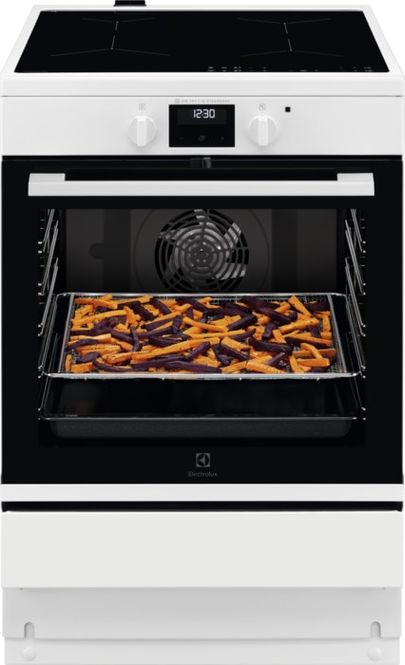 Hovedbilde Electrolux komfyr Induksjon hvit LKI66440NW 