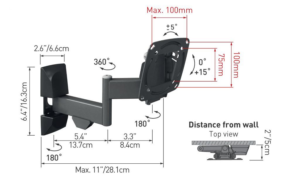 Barkan veggfeste 13-26 390140 