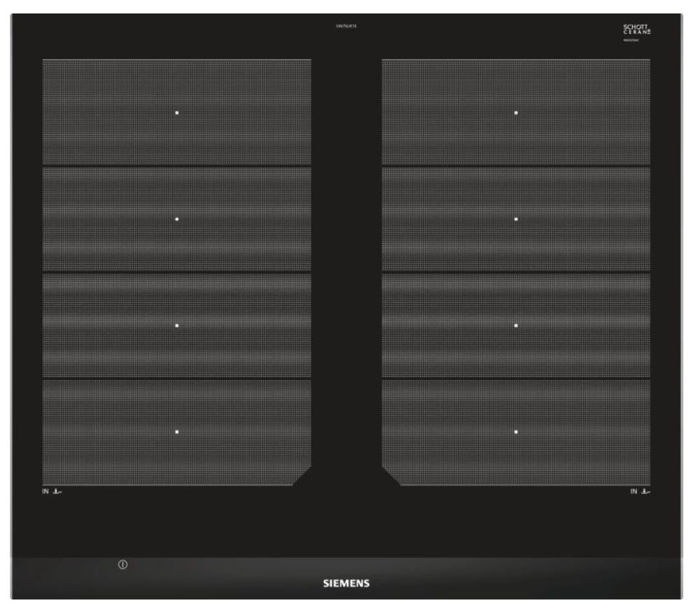 Siemens iQ700 Induksjons topp 60 cm sort EX675LXC1E