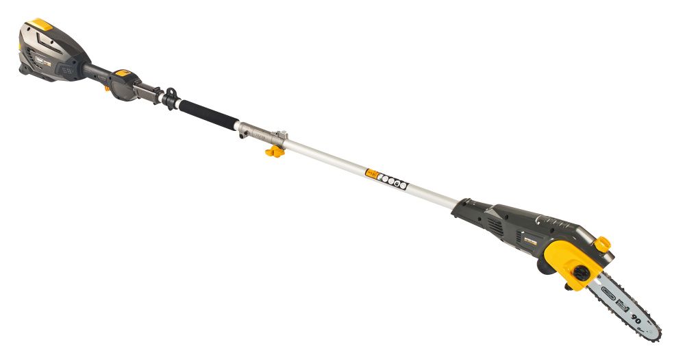 Texas motorsag på stang batteri 58V PCZ5800 u/bat og lader 90070045