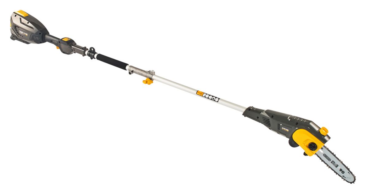Texas motorsag på stang batteri 58V PCZ5800 u/bat og lader 90070045