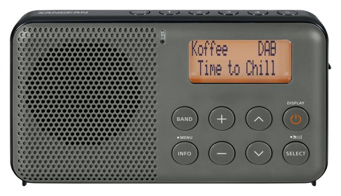 Hovedbilde Sangean lommeradio DAB DPR-64 Pocket 640 Svart
