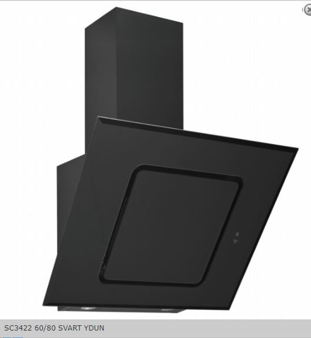 Hovedbilde Silverline Ventilator fellesavtrekk 60 cm sort SC 3422-60 ...