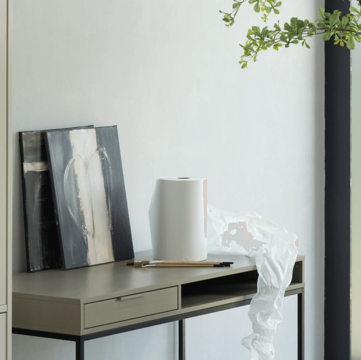 WOOOD skrivebord Nore furu mud 373898-M