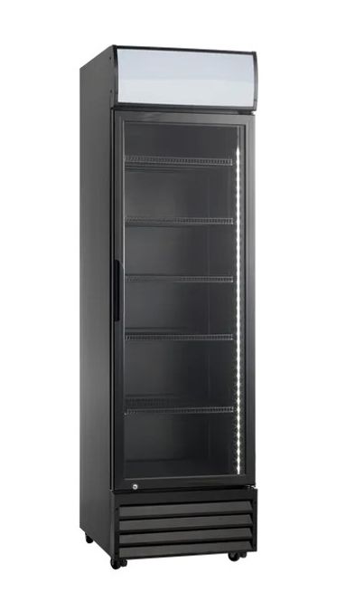 Hovedbilde Scandomestic display kjøleskap sort 198 cm SD 417 BE 