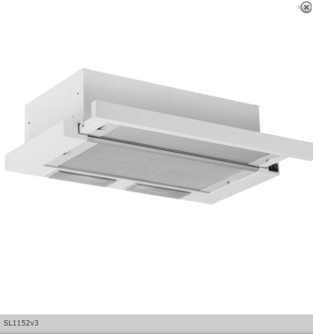 Hovedbilde Silverline Ventilator Uttrekksventilator Hvit SL 1152 v3 