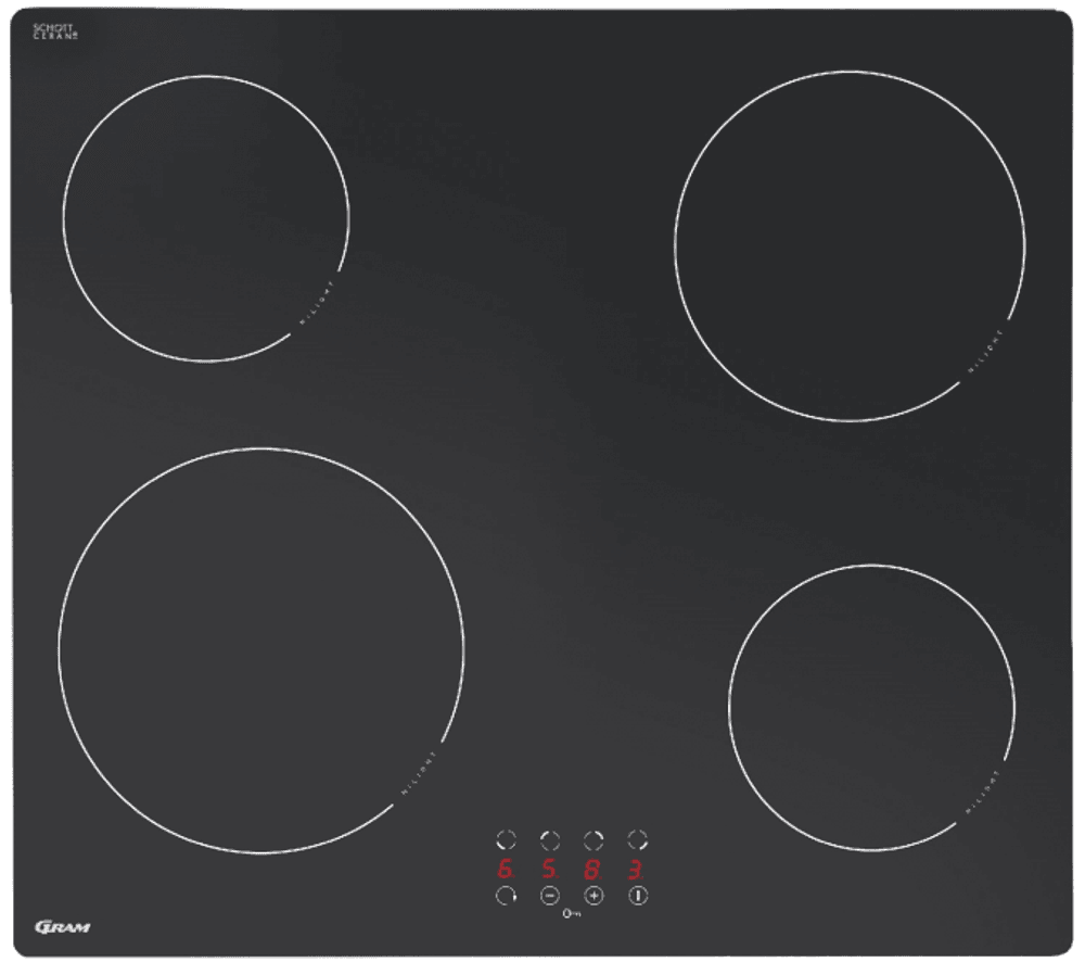 Gram keramisk platetopp 60 cm KK 6400-90