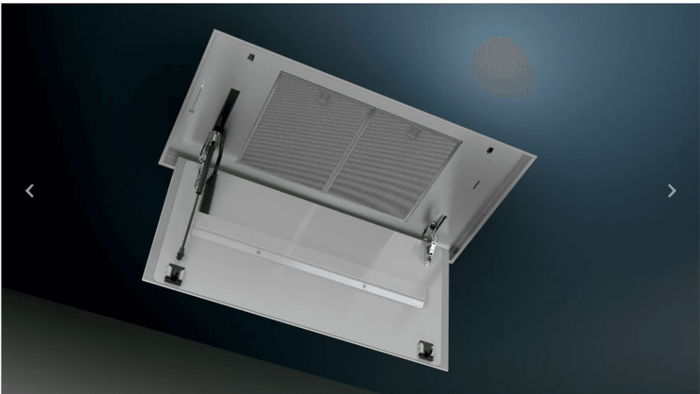 Siemens iQ500 takventilator 90 cm hvit LR97CBS20