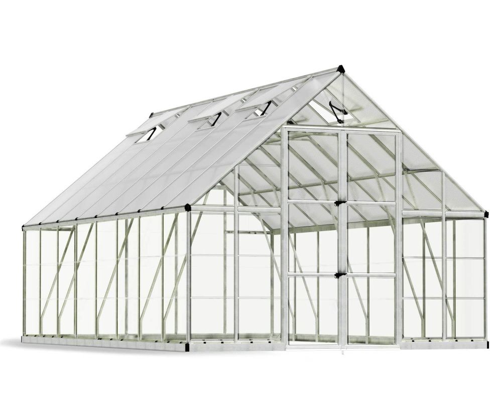 Canopia by Palram Balance drivhus 484 X 304 cm Sølv