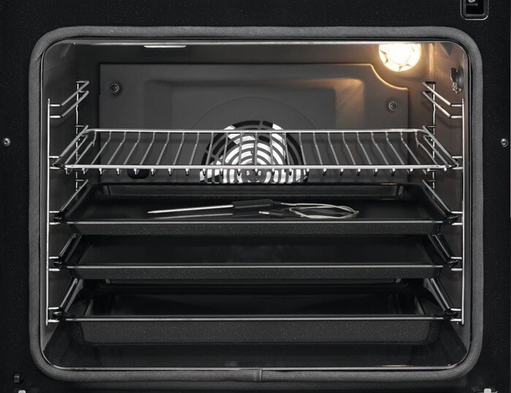 Electrolux komfyr induksjon stål LKI66440NX  