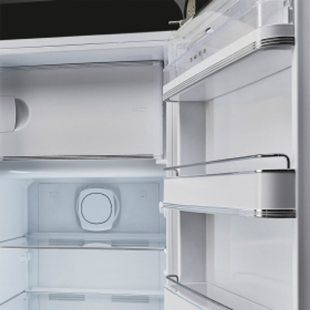 Smeg kjøleskap svart retro høyde 153 cm FAB28LBL5