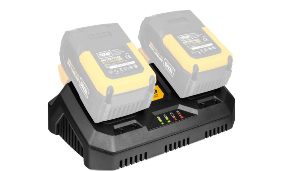 Texas snøfreser batteri 2x20V SBX2020 med 2 batteri og lader bredde 50 cm 90063266