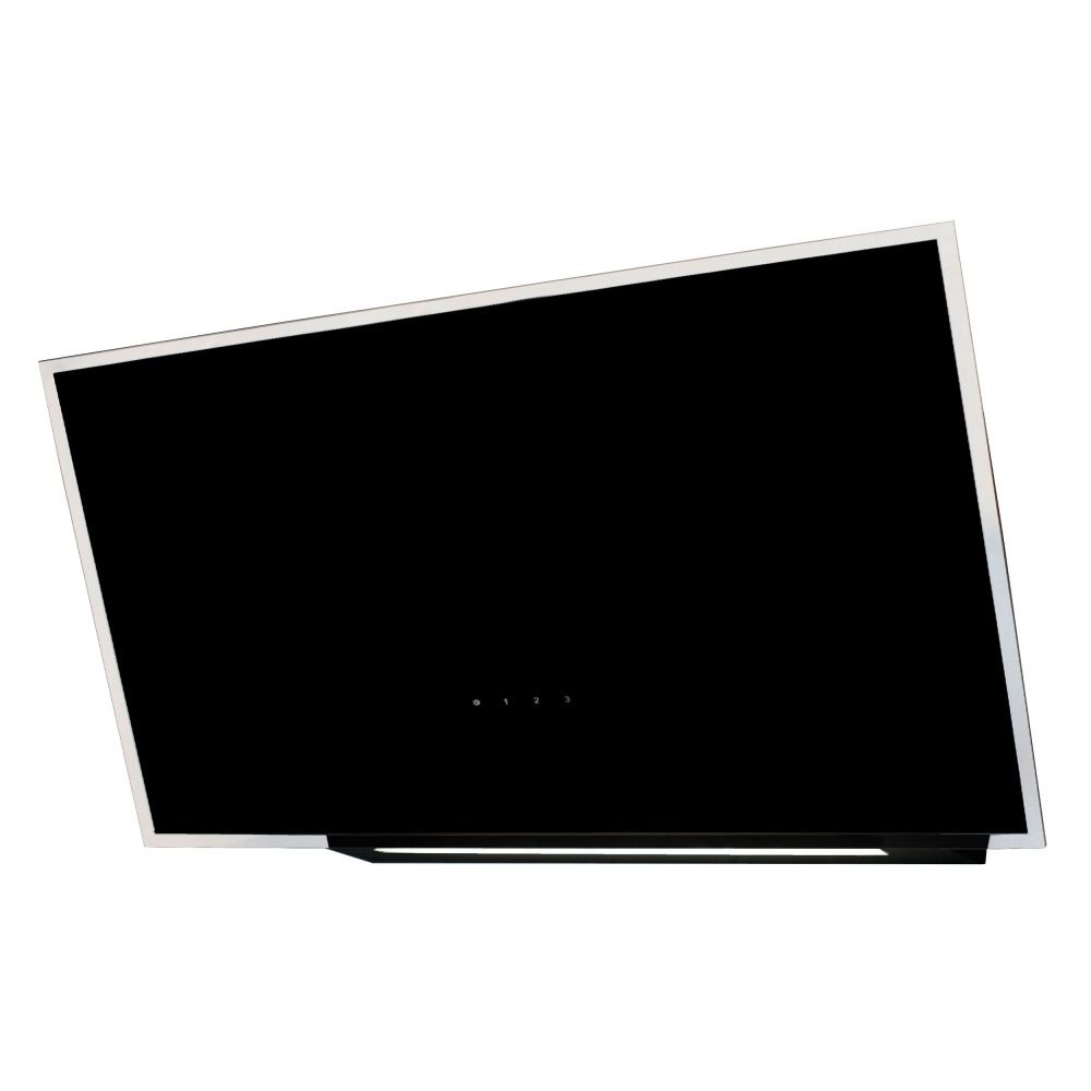 Eico veggmontert hette 80 cm skråstillt sort FRAME 80 N - LINK