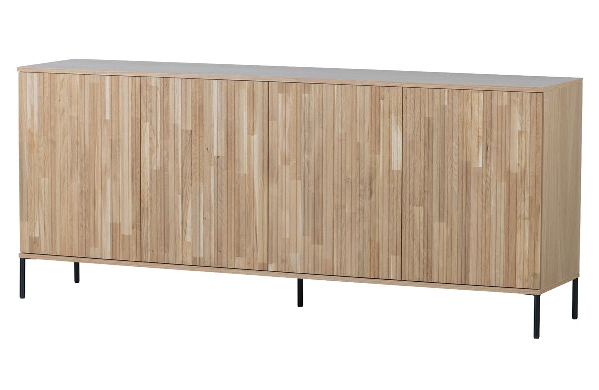 WOOOD sidebord New Gravure 200 cm nature 373471-B