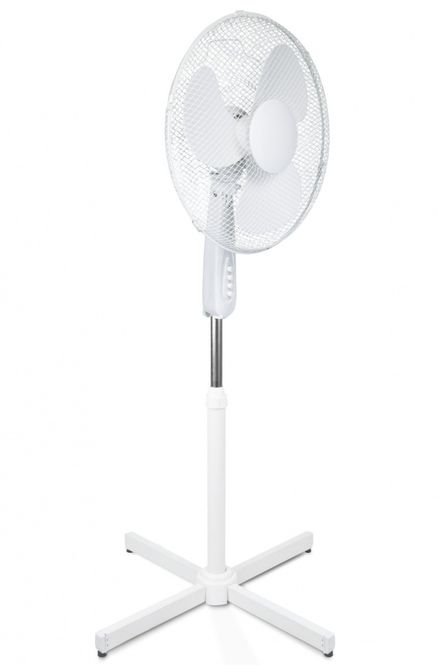 Hovedbilde Trebs gulvvifte hvit 100-120 cm høyde 40 cm