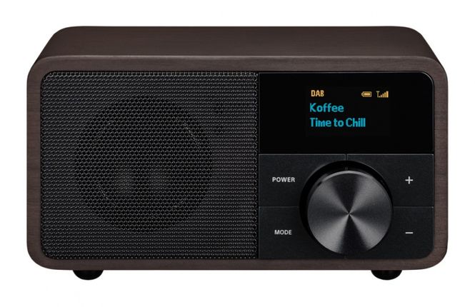 Hovedbilde Sangean DAB radio BT DDR-7 Mørk trefarge, Oled 340007 