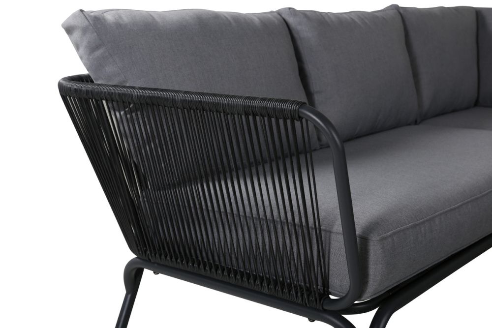 Venture Design Roxo hjørnesofa gruppe sort og grå farge