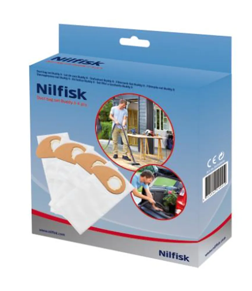 NILFISK Filterposer (4 stk) Buddy II - 81943048