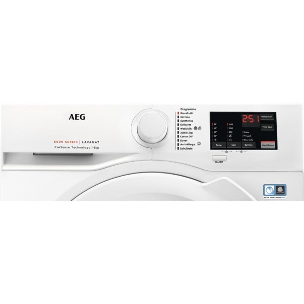 Electrolux vaskemaskin 8 kg LR612M84I