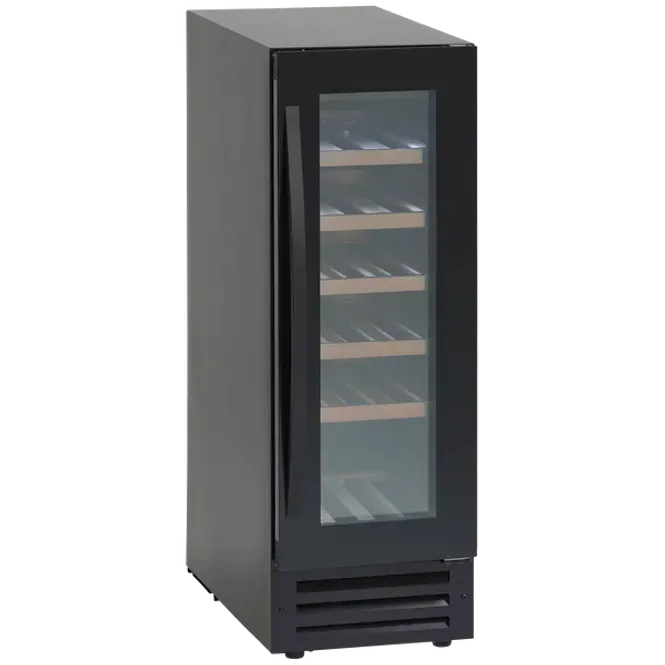 Hovedbilde Scandomestic vinskap 1 sone sort med plass til 18 flasker ...