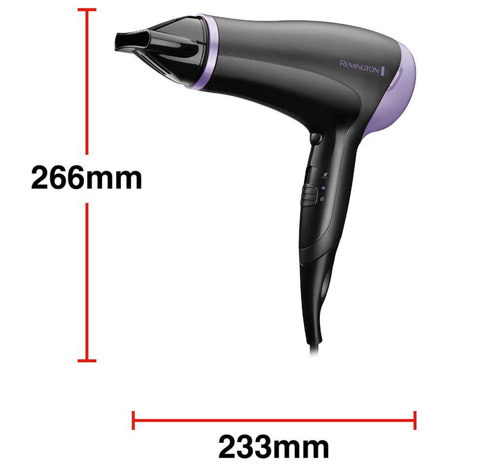 Remington hårføner og rettetang 2000W 273016D 