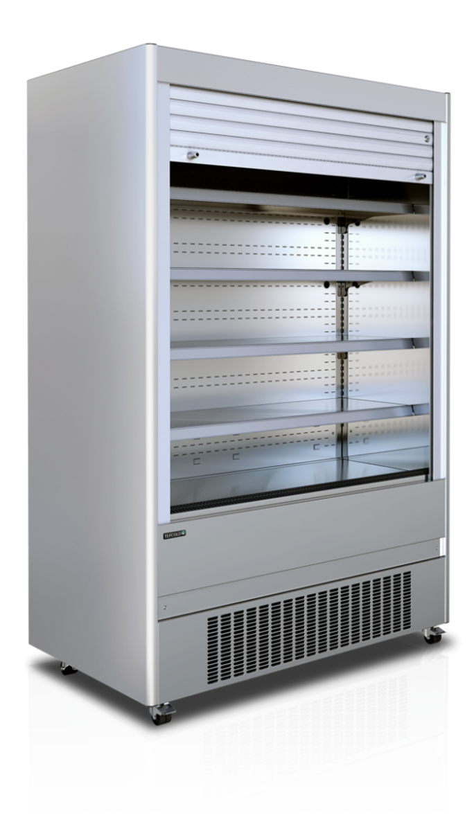 Tefcold MCX130M multideck displaykjøleskap i rustfritt stål