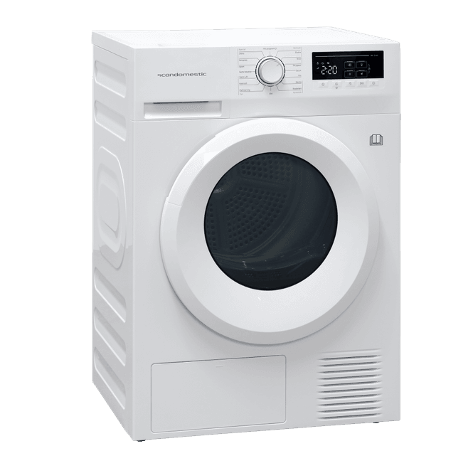 Hovedbilde Scandomestic tørketrommel hvit 8kg 60 cm TDH28WE