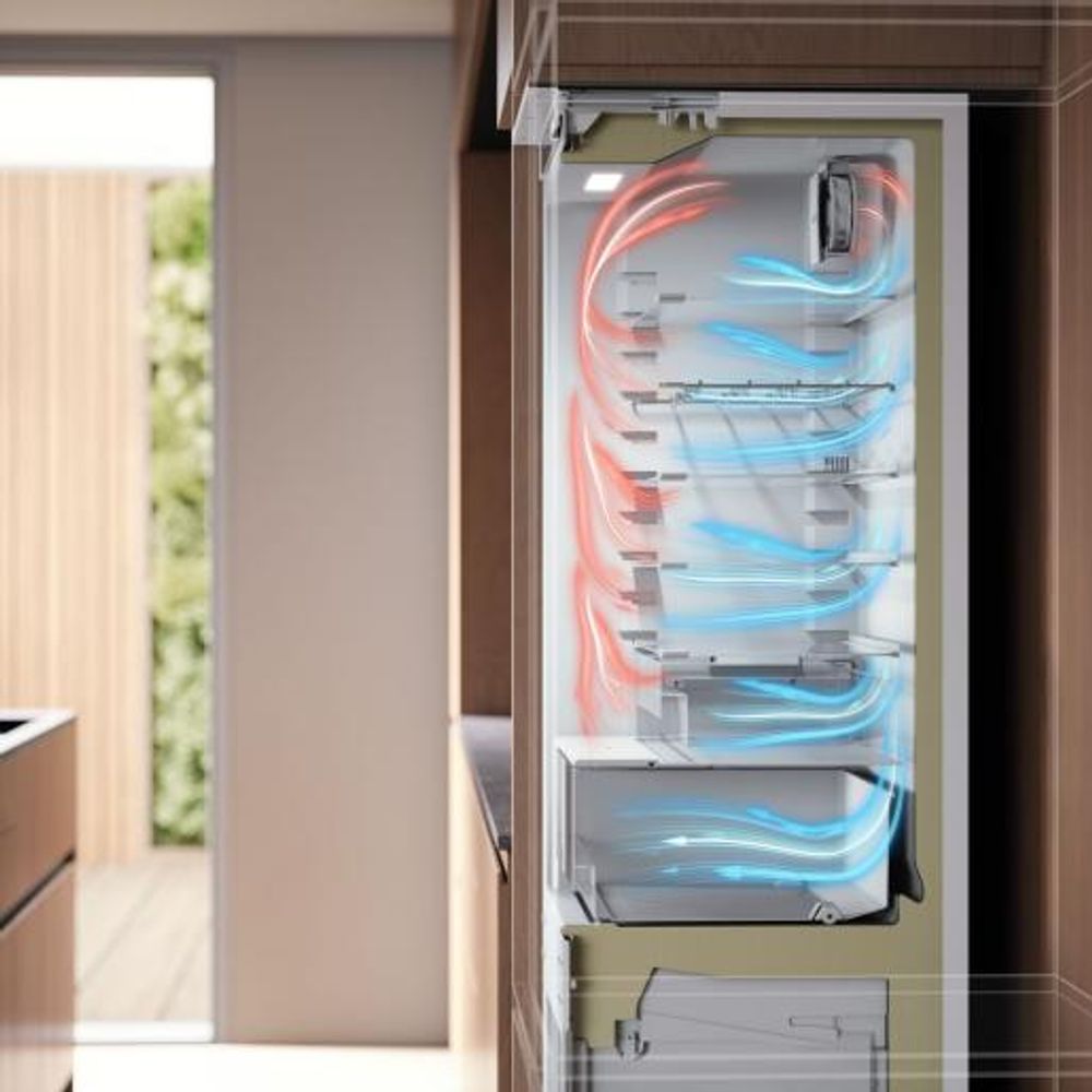 ASKO helintegrert kombiskap 177cm RFN31831EI