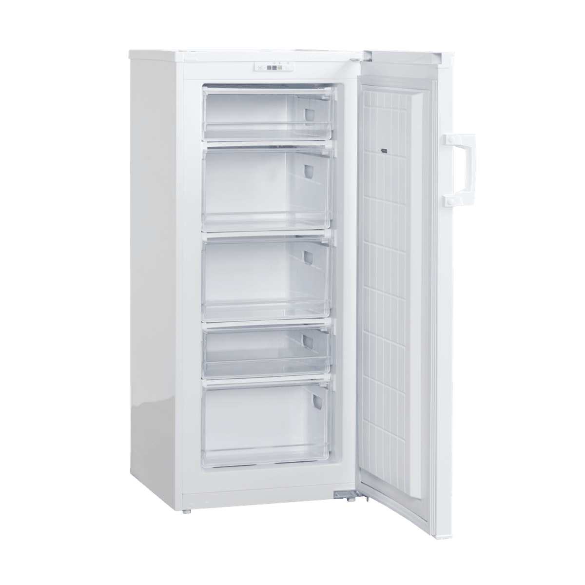 Scandomestic frittstående fryseskap hvit 125 cm FRF127WE
