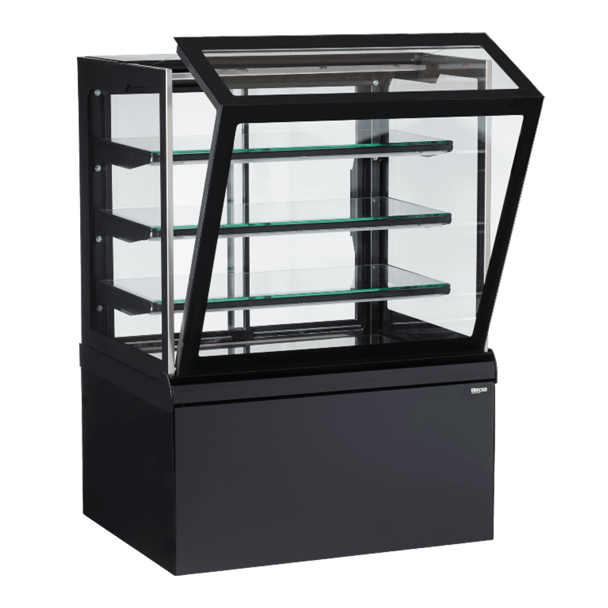 Vibocold kjøledisk Oslo sort 137 cm OSC 100S