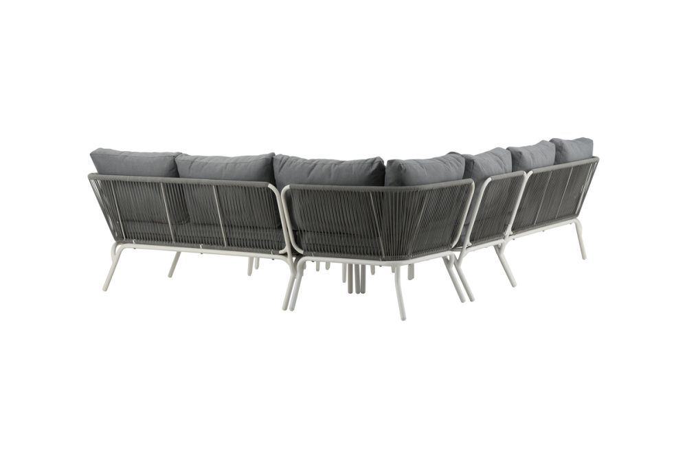 Venture Design Roxo hjørnesofa gruppe hvit og grå farge