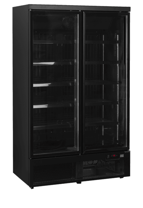 Hovedbilde Tefcold displayfryseskap sort 200 cm Atom Maxi F2DBB