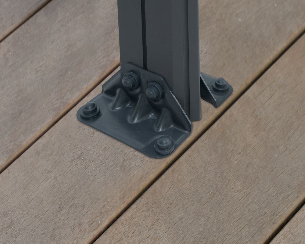 Canopia by Palram milano paviljong 309 x 426 cm grå - inkl gardiner og netting