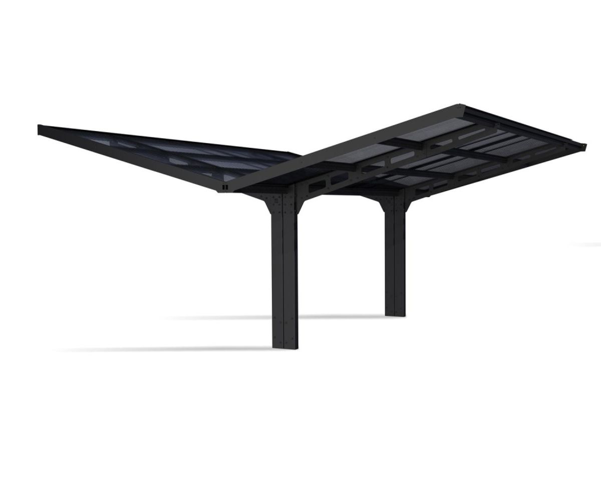 Canopia by Palram Sydney wings dobbel carport 5,7m x 5,9m 707409