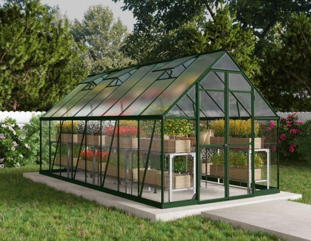 Canopia by Palram Balance drivhus 487 X 244 cm Extended - sølv