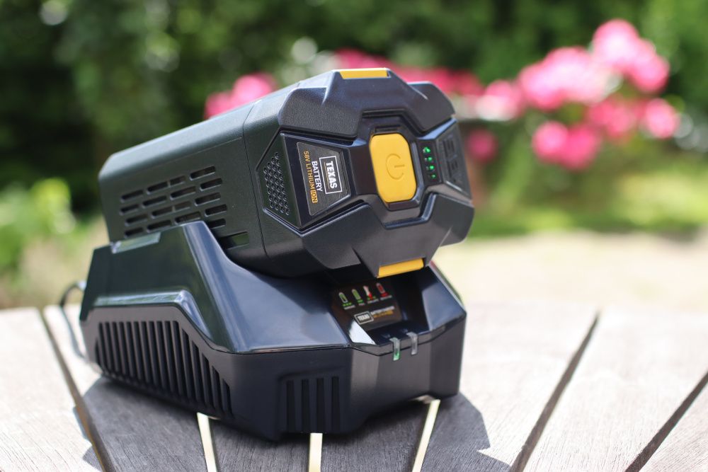 Texas gressklipper batteri 58V LMZ5800TR bredde 51 cm m/bat og lader 90070049