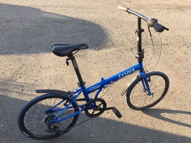 Hovedbilde SAMMENLEGGBAR SYKKEL INKL SKJERMER 7 GIR 5 STJERNER I TEST