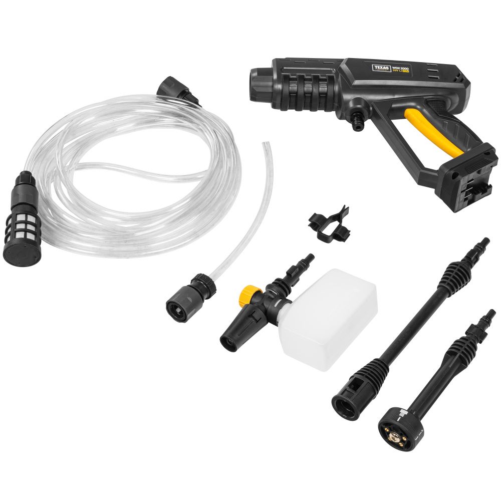 Texas høytrykkspyler batteri 20V WGX2000 u/bat og lader 90063295