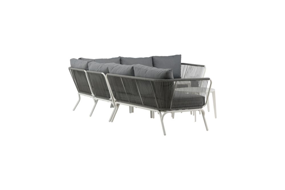 Venture Design Roxo hjørnesofa gruppe hvit og grå farge