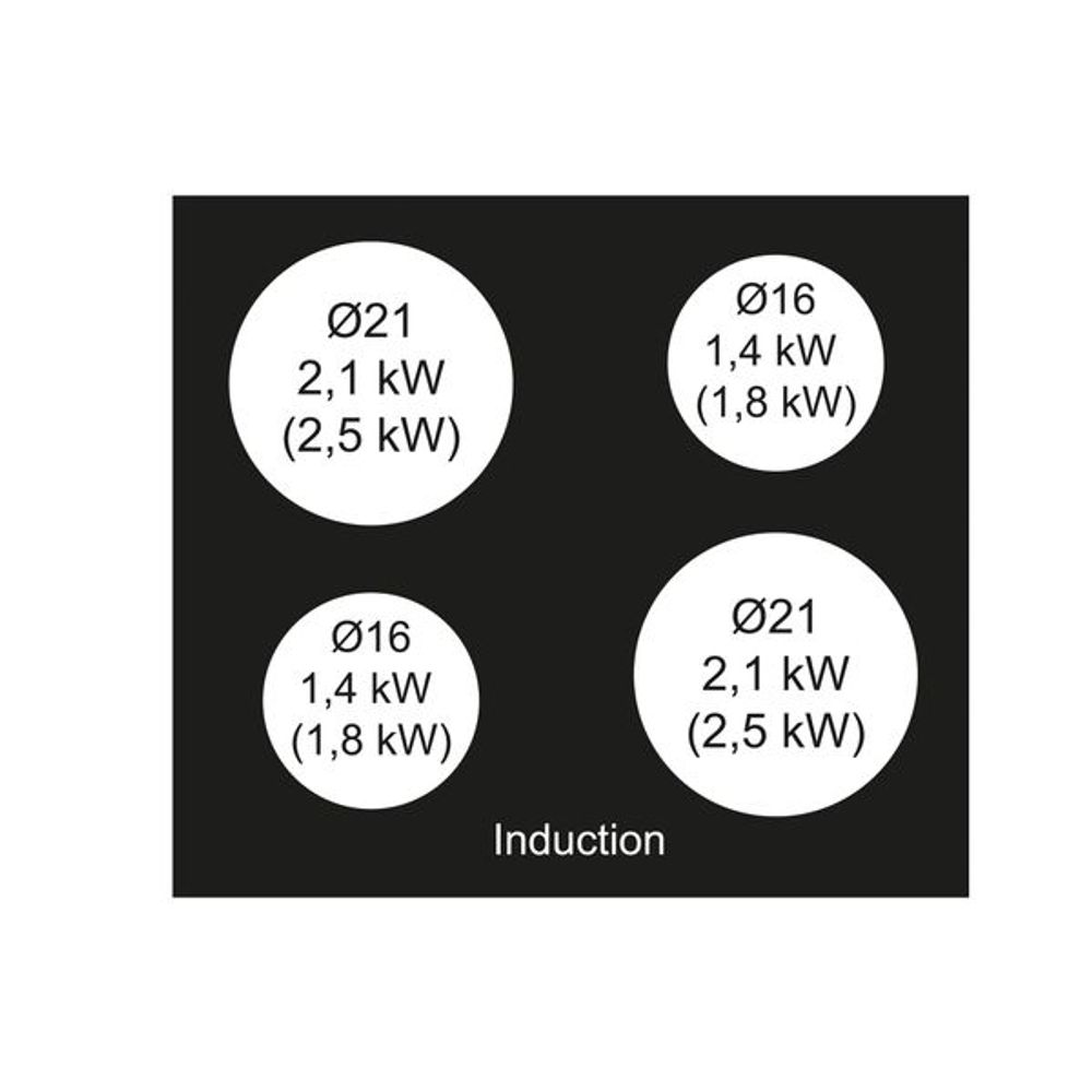 Vestfrost induksjonstopp 59cm VIH 1060 SF 