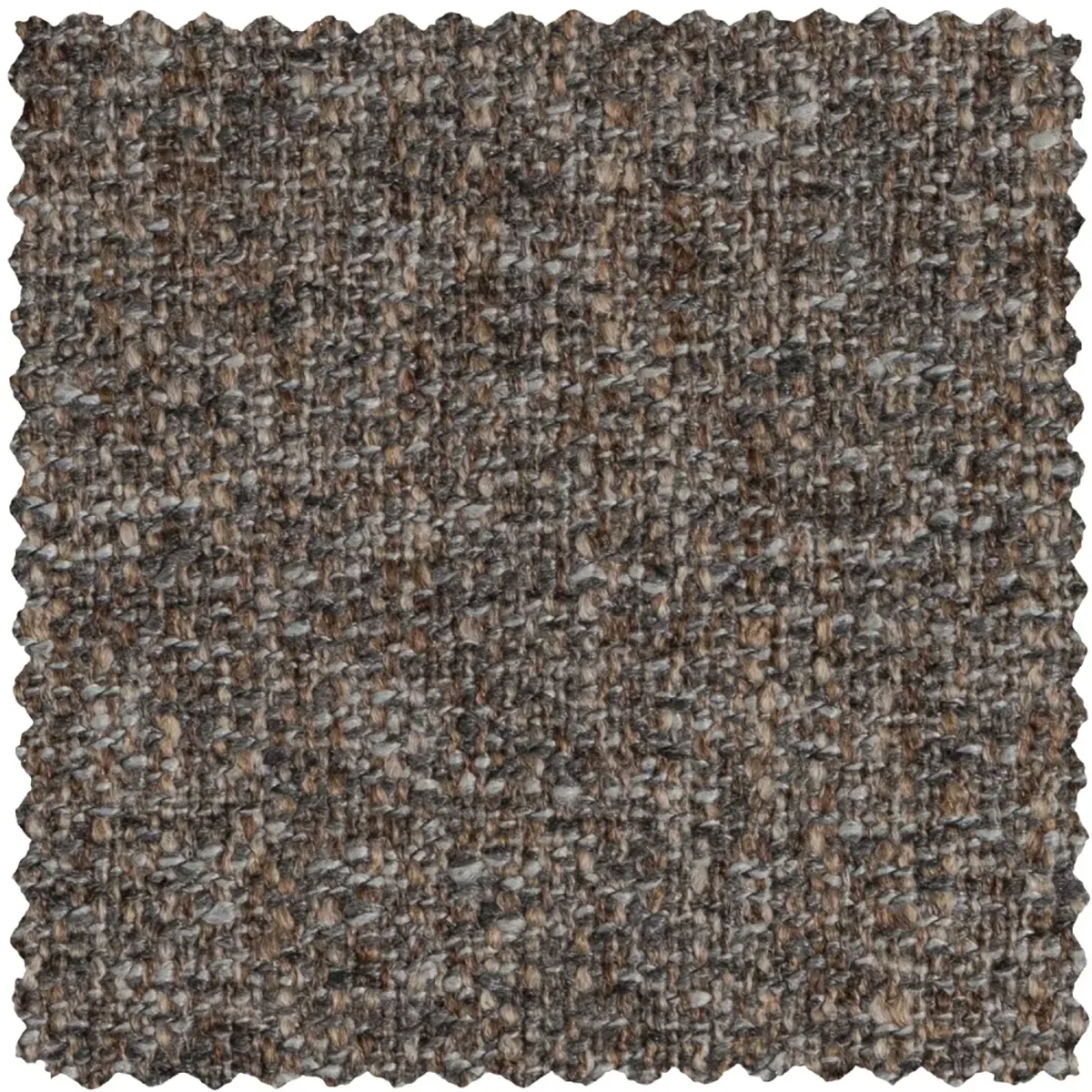 WOOOD sofa 3 seter Baggy vevd stoff grå melange 377531-WM