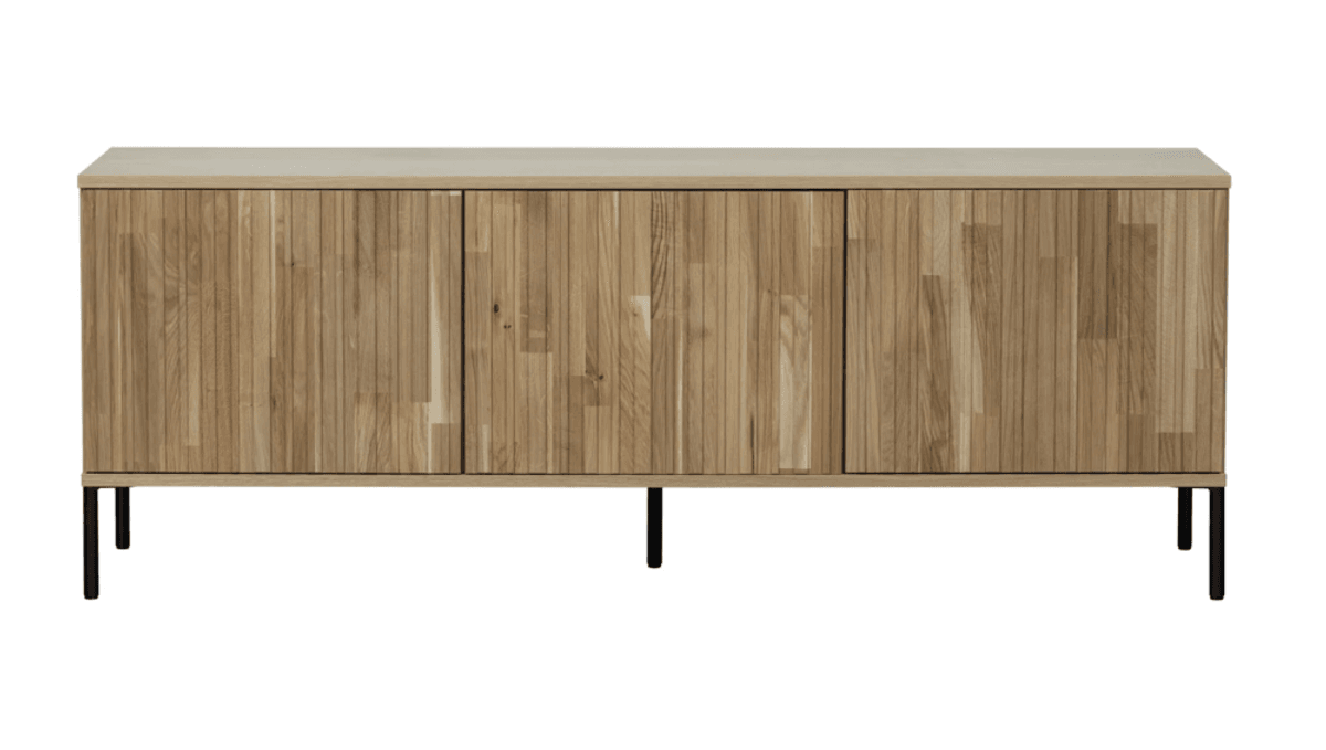WOOOD sidebord New Gravure 150 cm natural eik 373473-B
