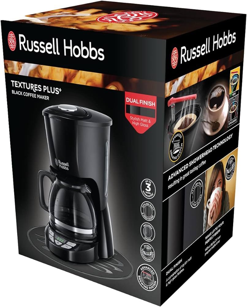 Russell Hobbs textures kaffetrakter 1,25 L 2022620 