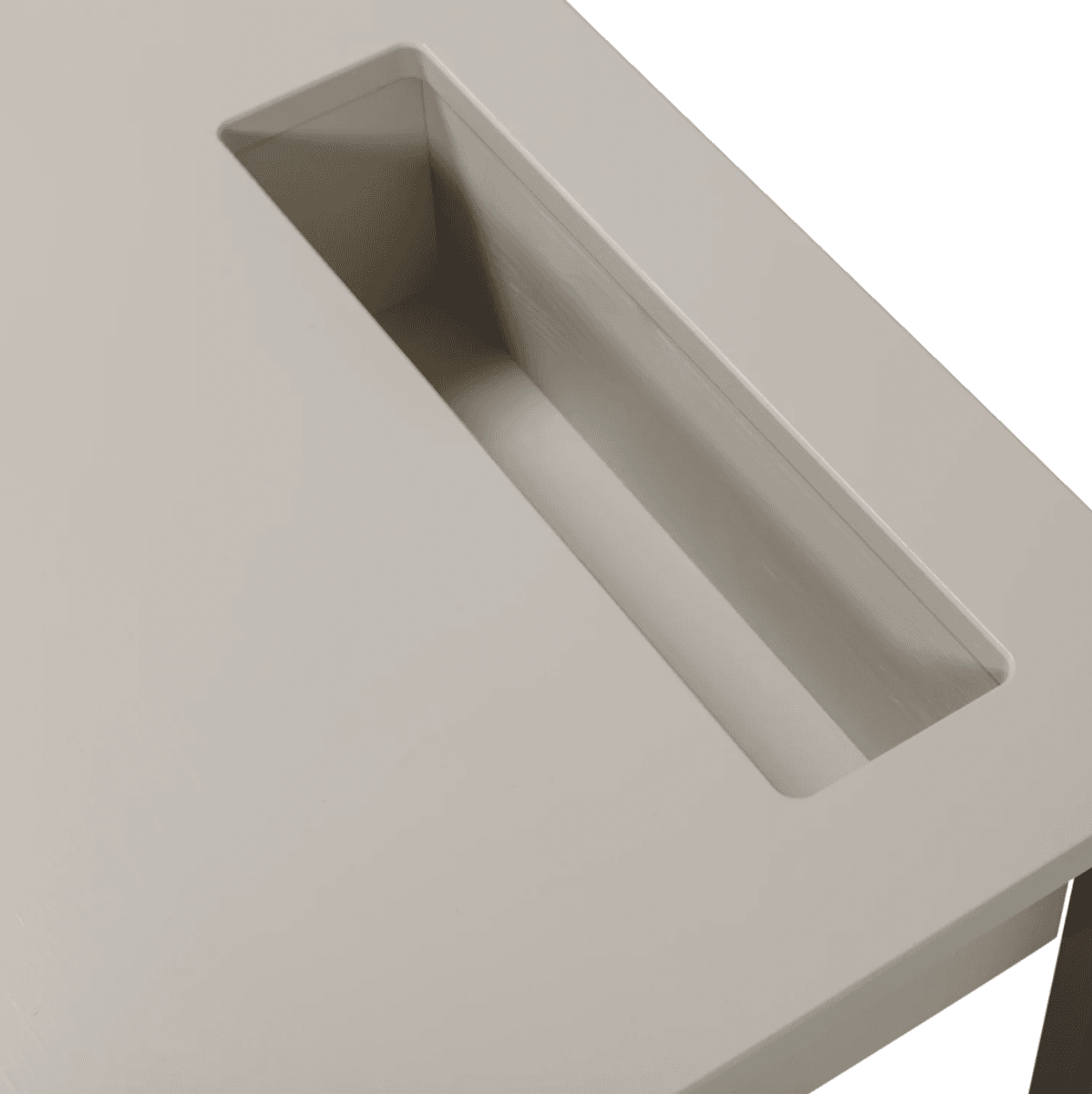 WOOOD skrivebord New Julius furu støvfarget 373899-D