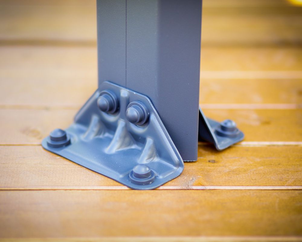 Canopia by Palram martinique paviljong 295 x 360 cm grå - inkl gardiner og netting