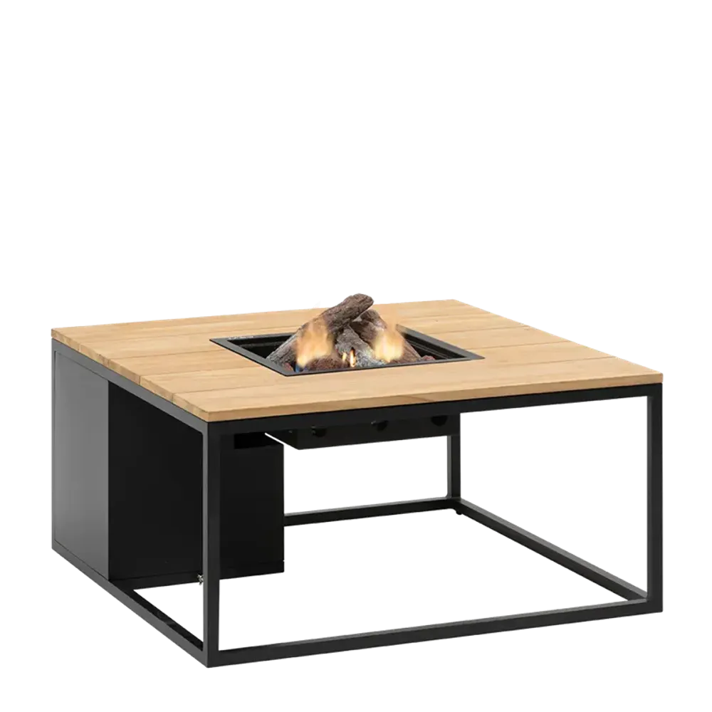 Trend Collection peisbord Cosiloft 100 sort og teak 5957860
