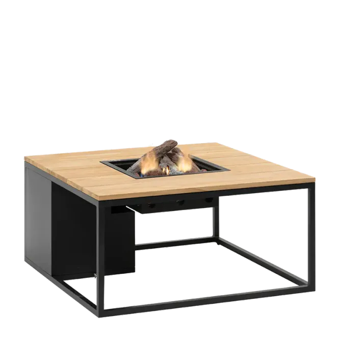 Hovedbilde Trend Collection peisbord Cosiloft 100 sort og teak 5957860