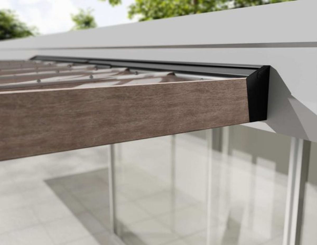 Canopia by Palram Helsinki terrassetak i sedertre 3m x 6m 707368